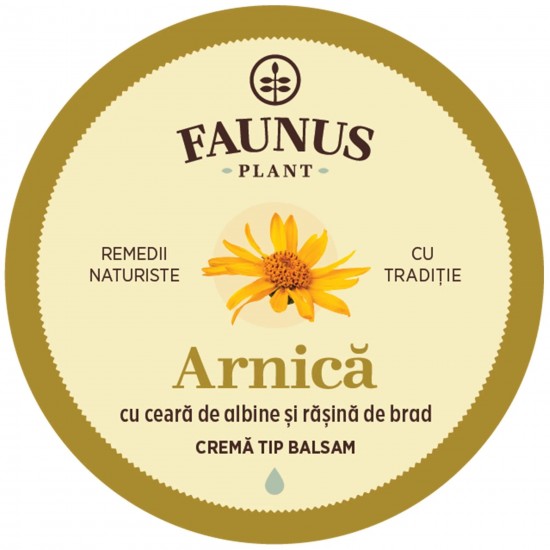 Unguent cu arnica, 50 ml - Faunus Plant