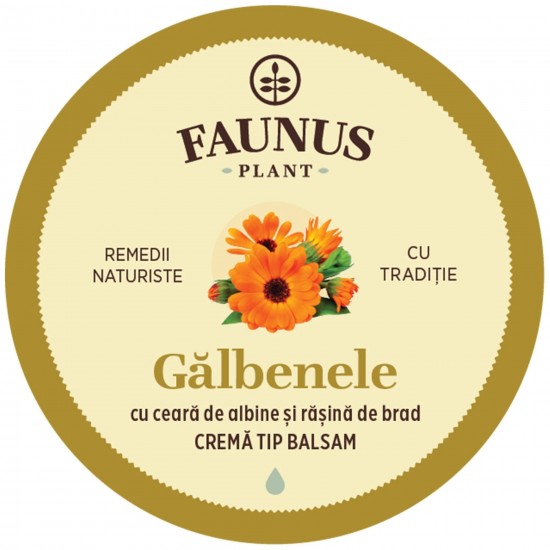 Unguent cu galbenele, 50 ml - Faunus Plant