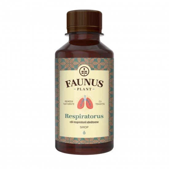 Sirop Respiratorus, 200ml - Faunus Plant