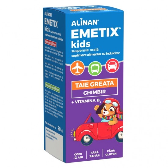 Suspensie orala Alinan Emetix, 20 ml - Fiterman Pharma