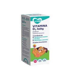 Vitamina D3 picaturi Alinan, 10 ml - Fiterman