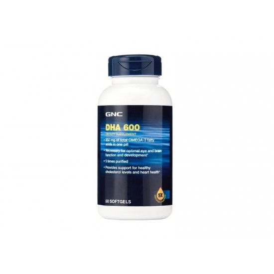 DHA 600 mg, 60 capsule - GNC