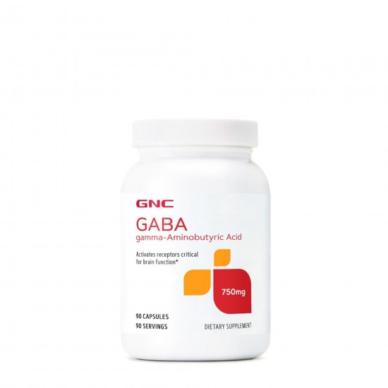 Gaba 750 mg, 90 capsule - GNC