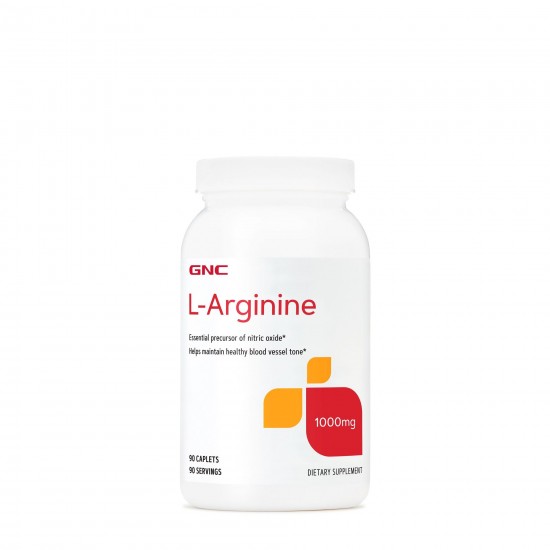 L-Arginina 1000 mg, 90 tablete - GNC