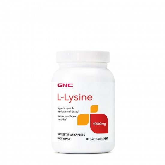 L-Lysine 1000 mg, 90 tablete - GNC