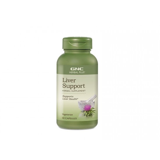 Liver Support Herbal Plus, 50 capsule - GNC