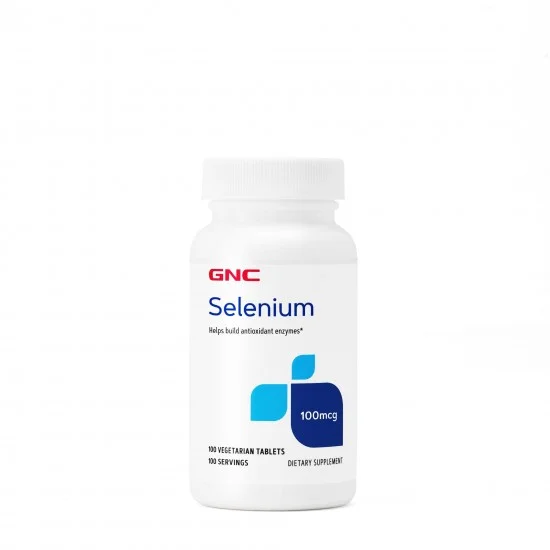 Seleniu 100 mcg, 100 tablete - GNC