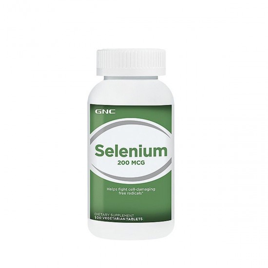 Seleniu 200 mcg, 100 tablete - GNC