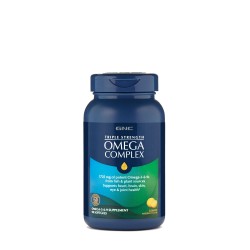 Ulei de peste Omega Complex Triple Strength, 90 capsule - GNC