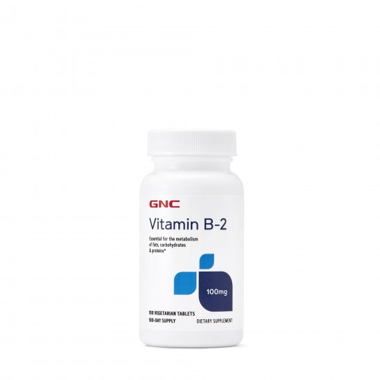 Vitamina B-2 100 mg, 100 tablete - GNC