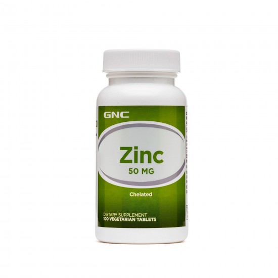 Zinc Chelat 50 mg, 100 tablete - GNC