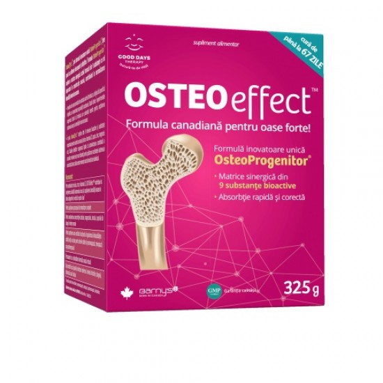 Pulbere hidrosolubila OsteoEffect, 325 g - Good Days Therapy