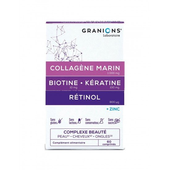 Complexe Beaute piele, par, unghii 60 caps, Granions