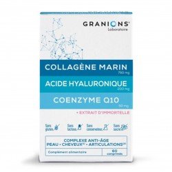 COLAGEN MARIN ACID HIALURONIC COENZIMA Q10, 60 Caps, GRANIONS