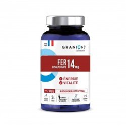 Fier bisglicinat 14 mg 60 caps vegetale, Granions