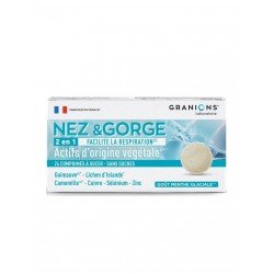 Comprimate supt mentolate nas-gat 24 tablete, Granions