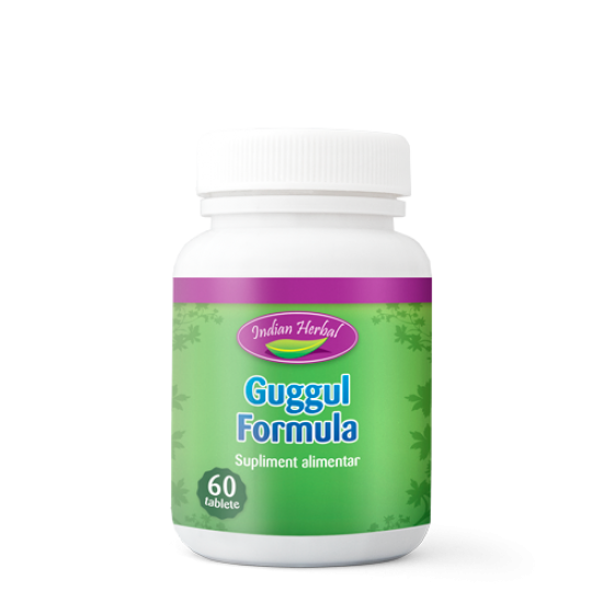 Guggul Formula, 60 tablete - Indian Herbal