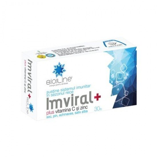 Imviral Plus Vitamina C si Zinc, 30 tablete - Helcor