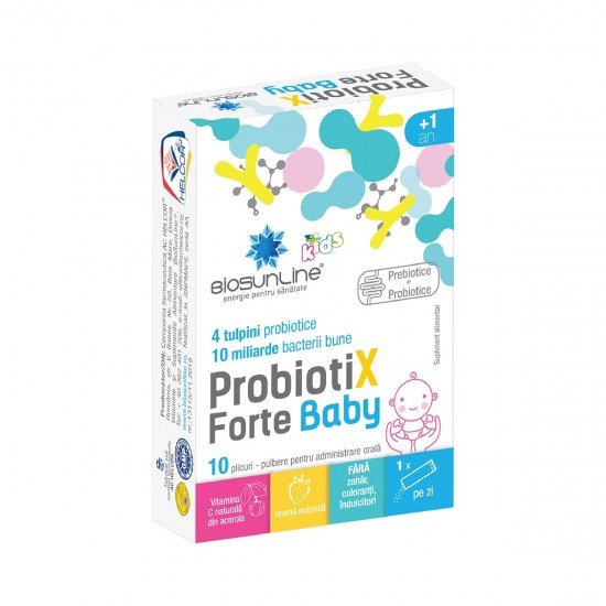 Probiotix Baby, 10 plicuri - Helcor