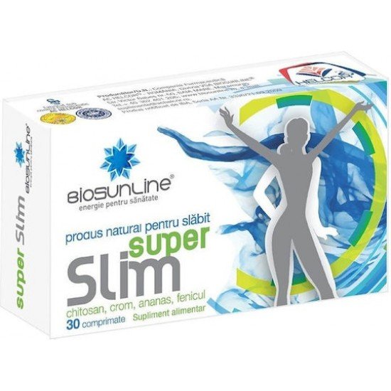Super Slim, 30 tablete, Helcor