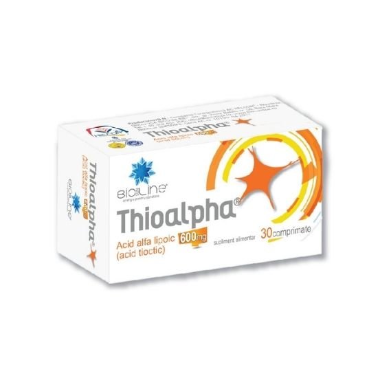 Thioalpha 600 mg, 30 comprimate - Helcor