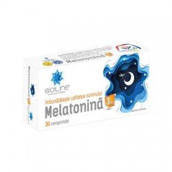 Melatonina 3 mg, 30 comprimate - Helcor