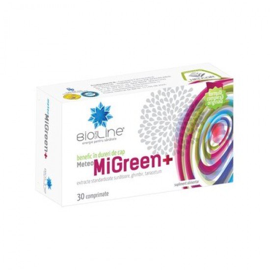 Meteo MiGreen BioSunLine, 30 comprimate - Helcor