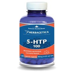 5 HTP 100 Zen Forte, 120 capsule - Herbagetica