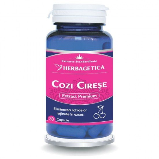 Cozi cirese extract, 30 capsule - Herbagetica