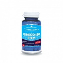 Ginkgo 120 Stem, 60 capsule - Herbagetica