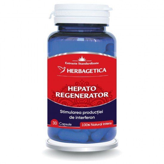 Hepato Regenerator, 30 capsule - Herbagetica