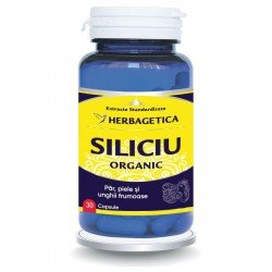 Siliciu Organic, 30 capsule - Herbagetica