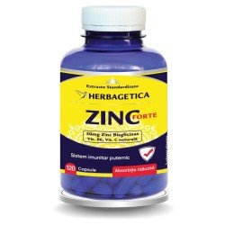 Zinc Forte, 120 capsule - Herbagetica