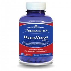 DetraVenos Akut, 120 capsule - Herbagetica