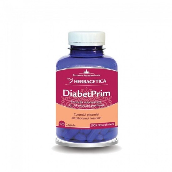 Diabetprim, 120 capsule - Herbagetica