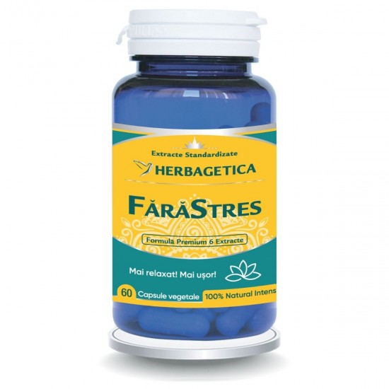 Fara Stres, 60 capsule vegetale - Herbagetica