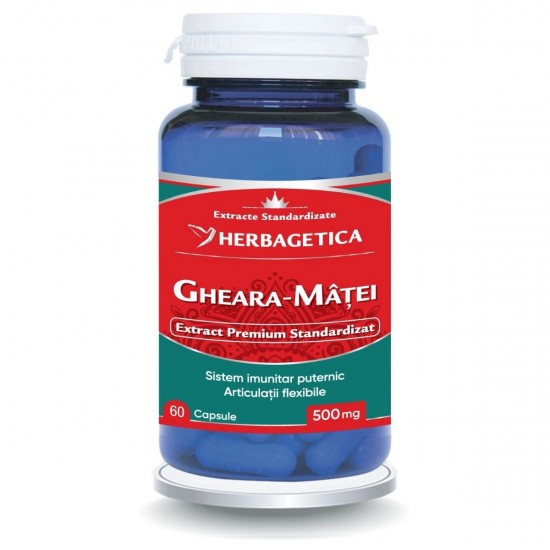 Gheara-Matei, 60 capsule-Herbagetica