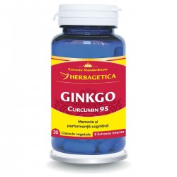 Gingko Curcumin95, 30 capsule - Herbagetica