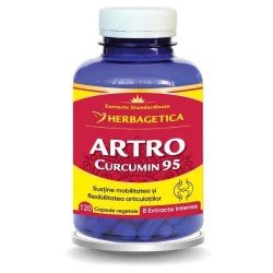Artro+ Curcumin95, 120 capsule - Herbagetica