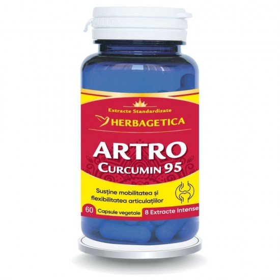 Artro+ Curcumin95, 60 capsule - Herbagetica