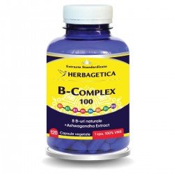 B-Complex 100, 120 cpasule - Herbagetica