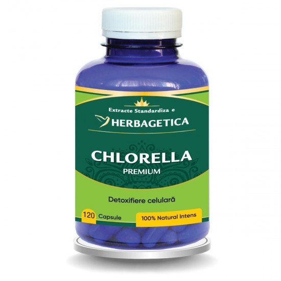 Chlorella, 120 capsule - Herbagetica