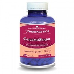 Glicemo Stabil, 120 capsule - Herbagetica