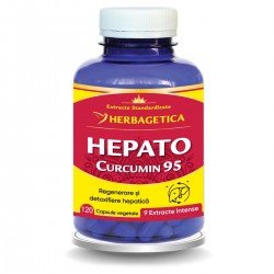 Hepato Curcumin95, 120 capsule - Herbagetica