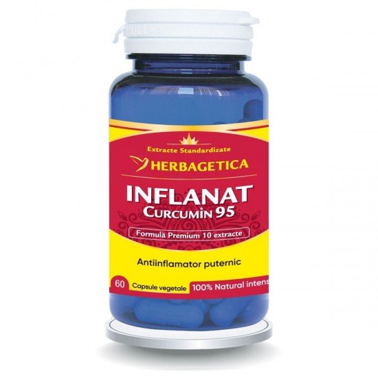 Inflanat Curcumin95, 60 capsule - Herbagetica