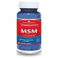 MSM + Cucumin95, 60 capsule - Herbagetica