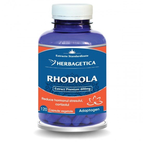 Rhodiola, 120 capsule - Herbagetica