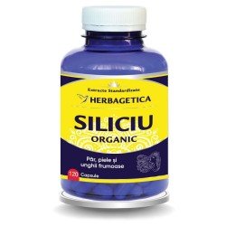 Siliciu Organic, 120 capsule - Herbagetica