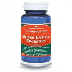 Super Enzime Digestive, 60 capsule - Herbagetica
