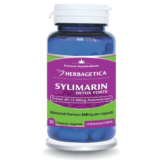 Sylimarin Complex, 30 capsule - Herbagetica